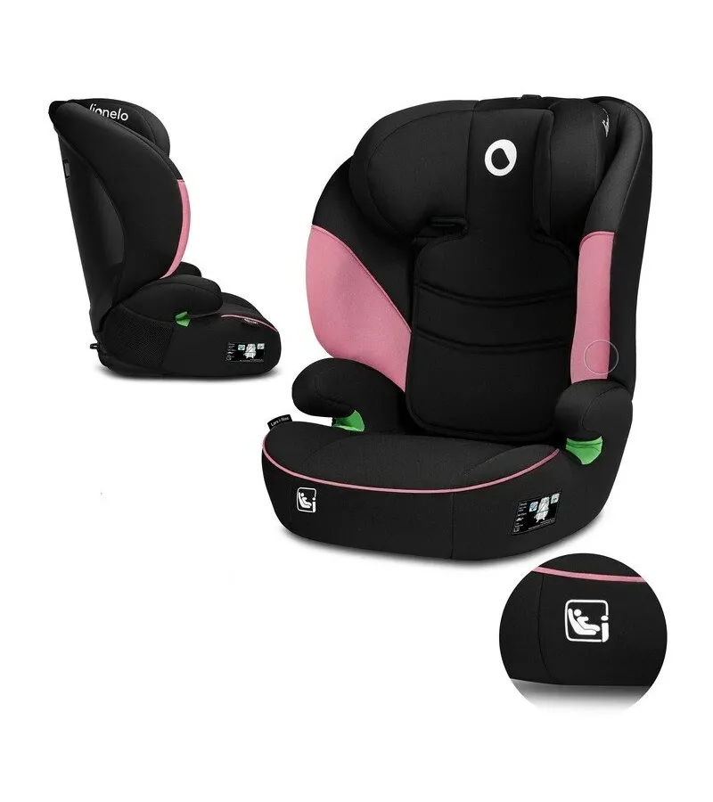 Lionelo Lars i-Size Κάθισμα Αυτοκινήτου 100-150cm ή 15-36kg Pink Baby