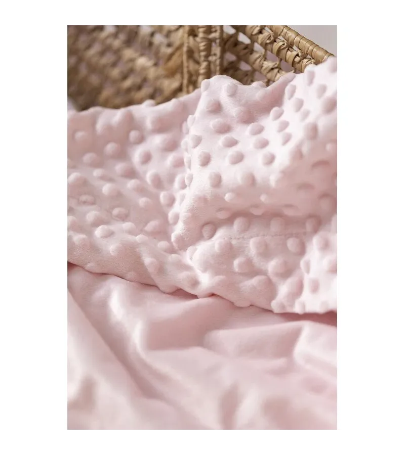 Interbaby Κουβέρτα Αγκαλιάς 80X110 Coral Flecce Pink
