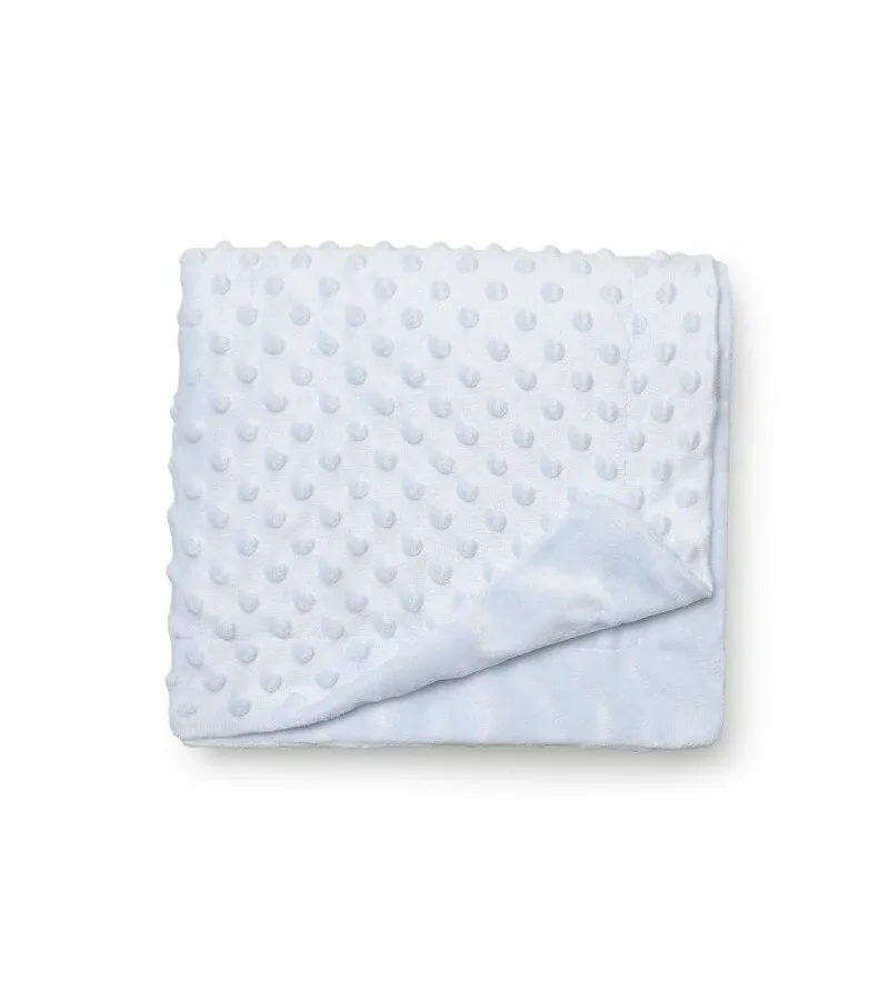Interbaby Κουβέρτα Αγκαλιάς 80X110 Coral Flecce Blue