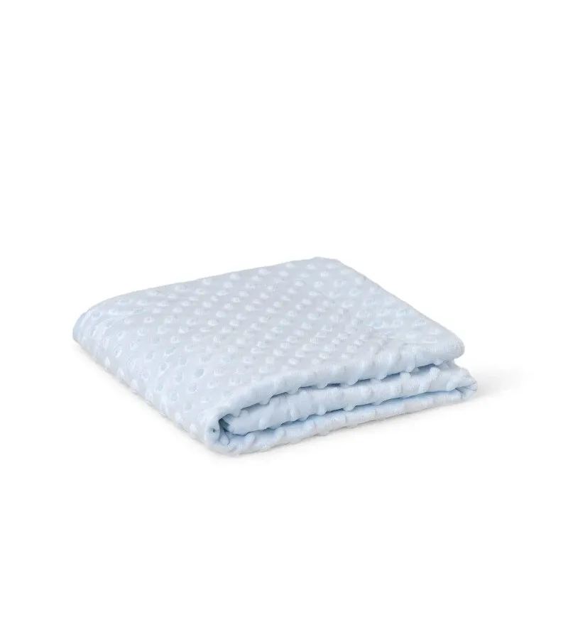 Interbaby Κουβέρτα Αγκαλιάς 80X110 Coral Flecce Blue