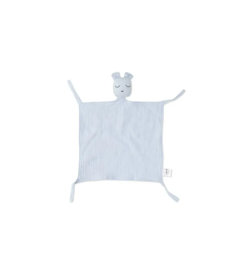 Interbaby Σετ 3 Τμχ Dou Dou, Σαλιάρα & Μασητικό Blue