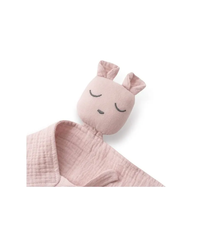 Interbaby Σετ 3 Τμχ Dou Dou, Σαλιάρα & Μασητικό Pink