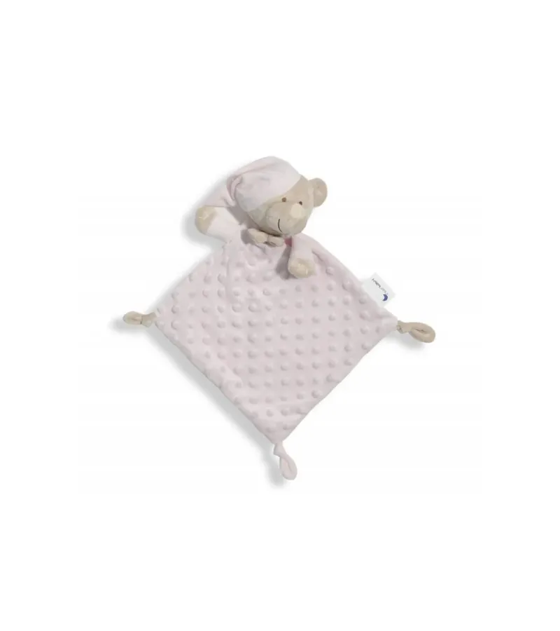 Interbaby Bear Dou-Dou Πανάκι Παρηγοριάς Pink DU003P