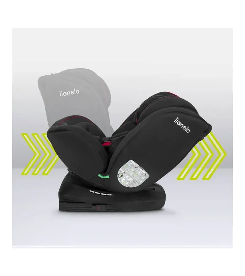 Lionelo Bastian i-Size Kάθισμα Aυτοκινήτου 40-150cm Black Carbon