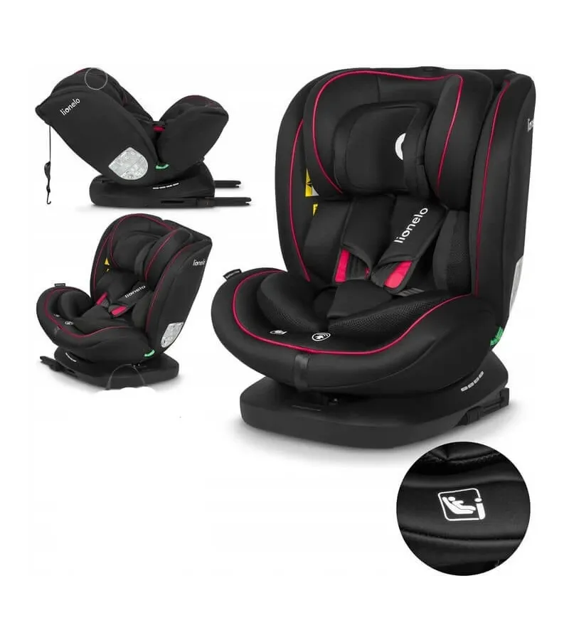 Lionelo Bastian i-Size Kάθισμα Aυτοκινήτου 40-150cm Black Red