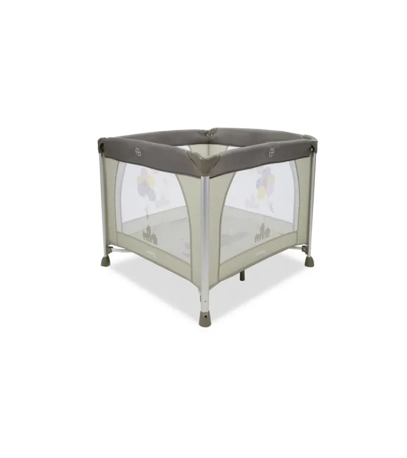 Asalvo Aluminium Παρκοκρέβατο City Beige