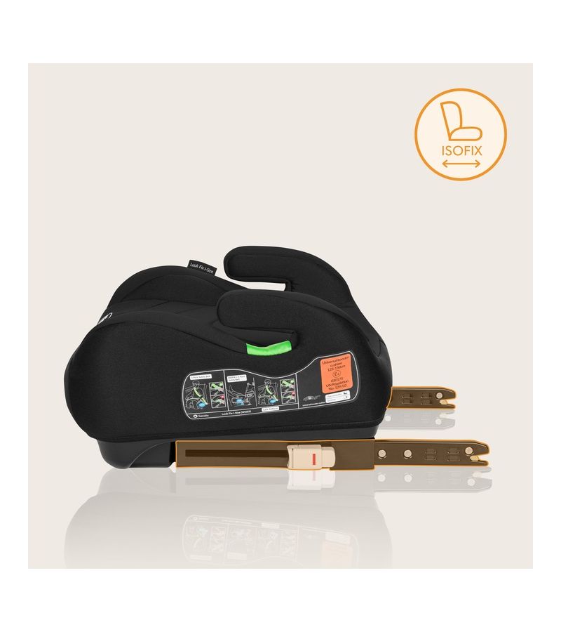 Lionelo Luuk Fix i-Size κάθισμα αυτοκινήτου isofix 22-36kg Gray Stone