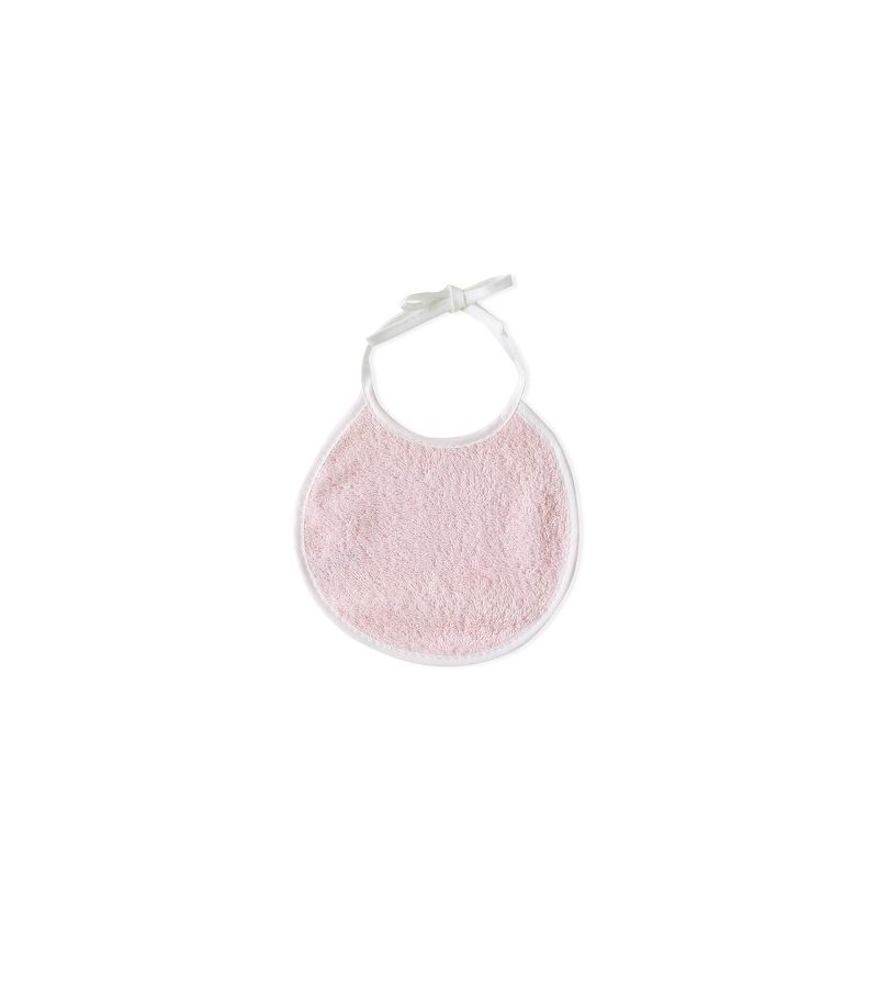 Interbaby Jirafa Elefante Μπουρνούζι Κάπα & Σαλιάρα Pink