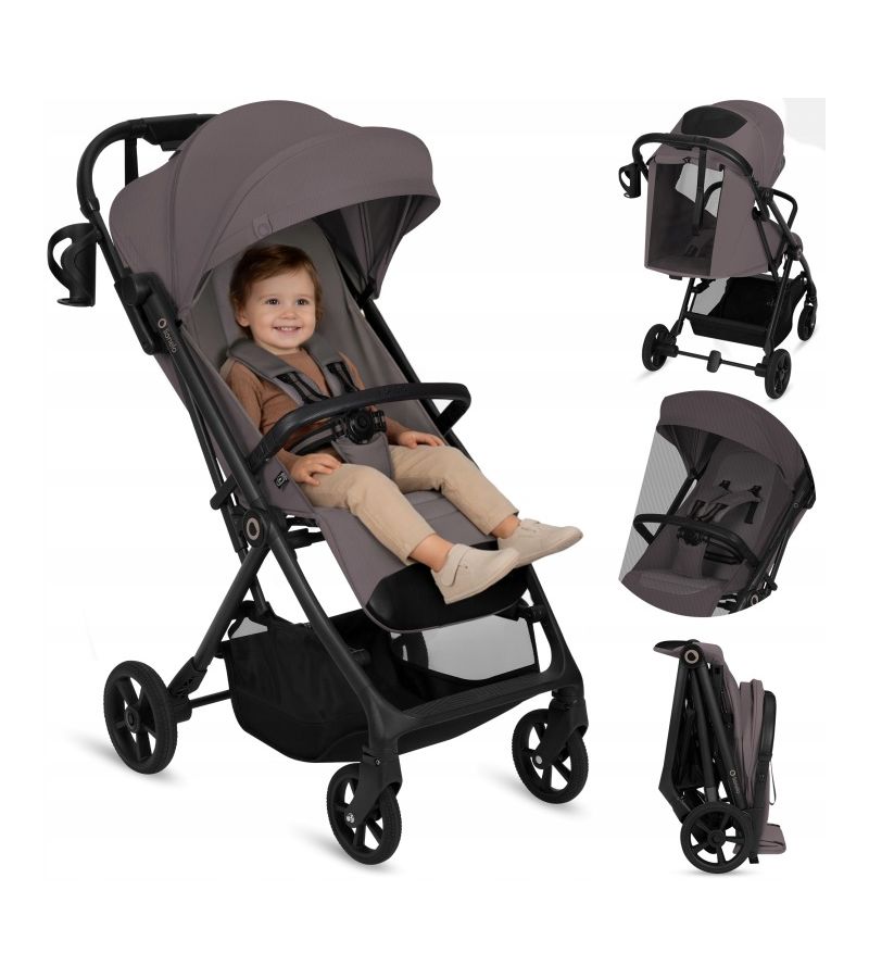 Lionelo Tansi Καρότσι Ταξιδίου έως 22kg Beige Taupe