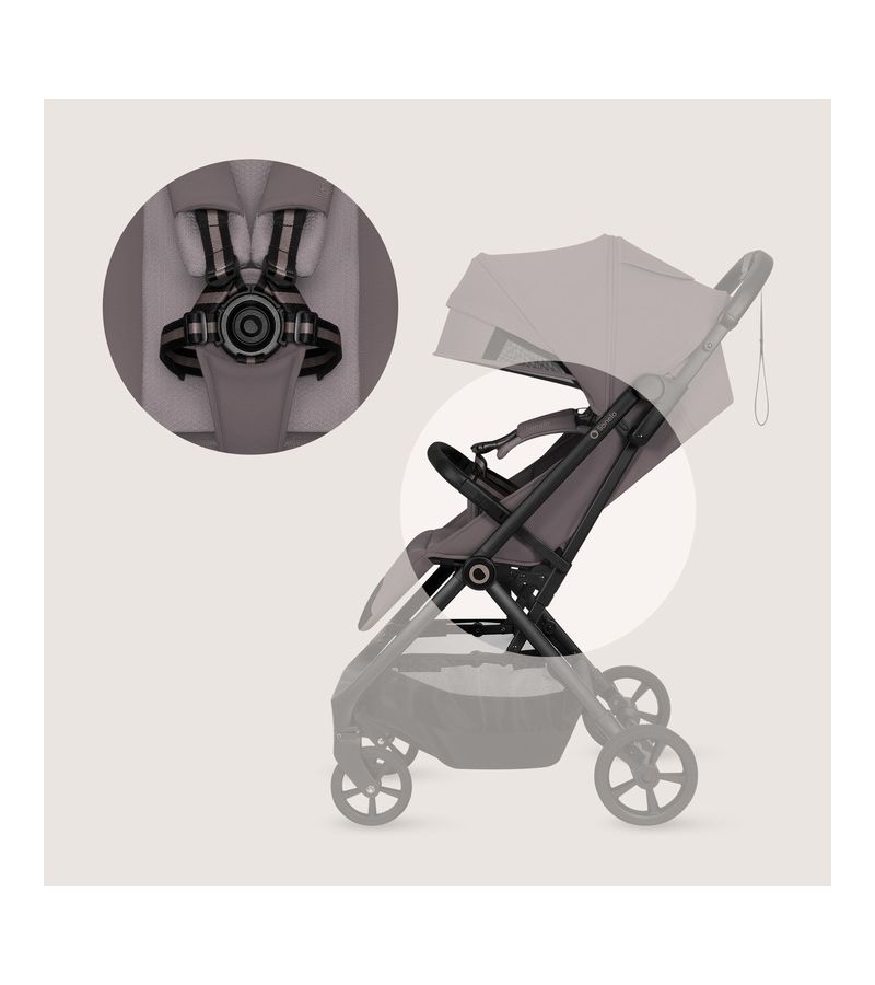 Lionelo Tansi Καρότσι Ταξιδίου έως 22kg Beige Taupe