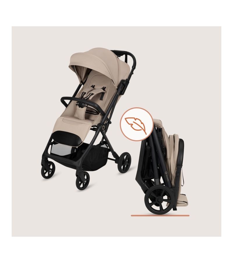 Lionelo Tansi Καρότσι Ταξιδίου έως 22kg Beige Sand