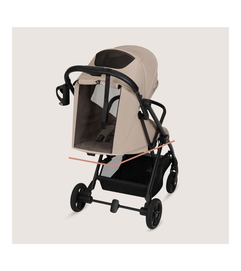 Lionelo Tansi Καρότσι Ταξιδίου έως 22kg Beige Sand