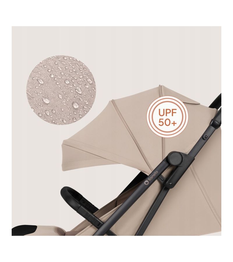 Lionelo Tansi Καρότσι Ταξιδίου έως 22kg Beige Sand