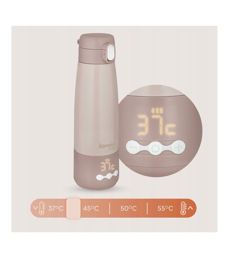 Lionelo Thermup Bottle Φορητός Θερμαντήρας Μπιμπερό & Θερμός 350ml