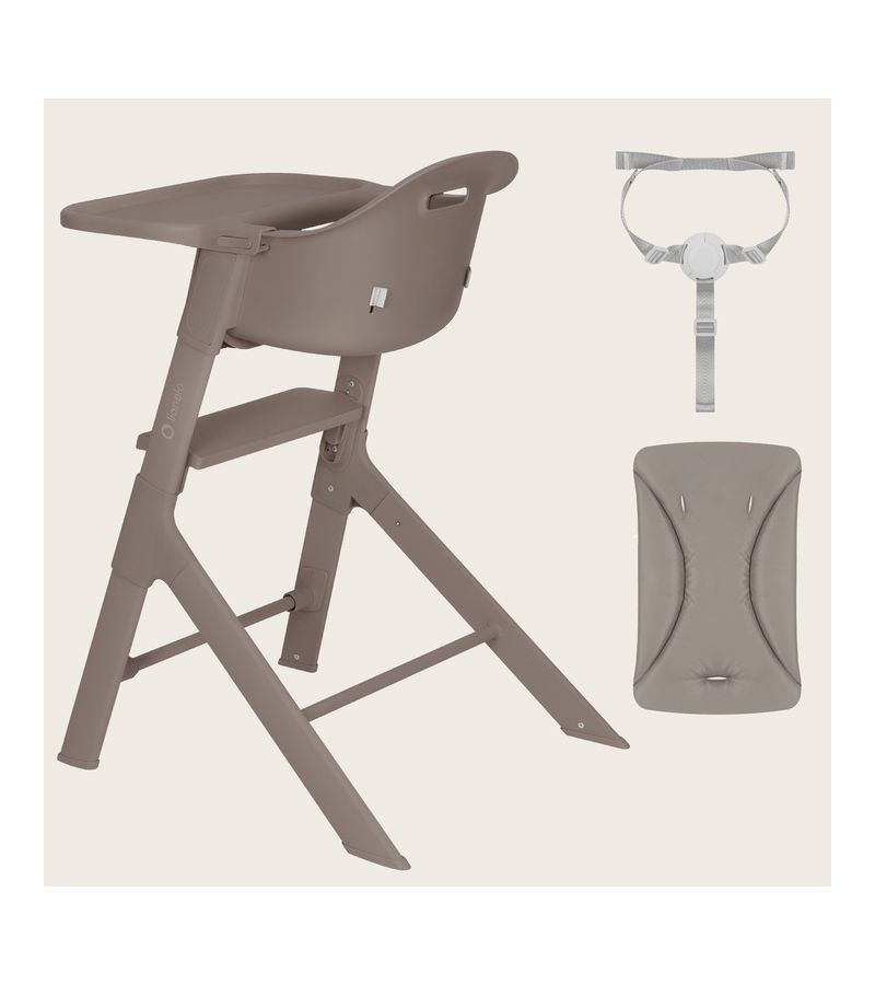 Lionelo Beny Καρεκλάκι φαγητού 3 σε 1 Beige Taupe