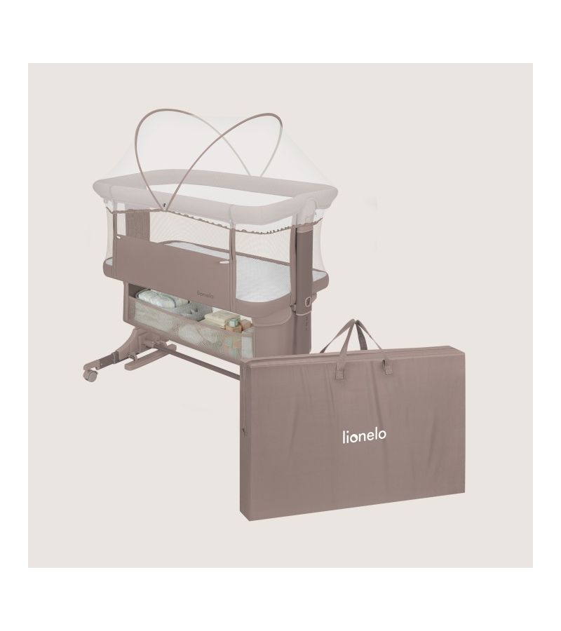 Lionelo Jodie Λίκνο Συγκοίμησης Beige Taupe
