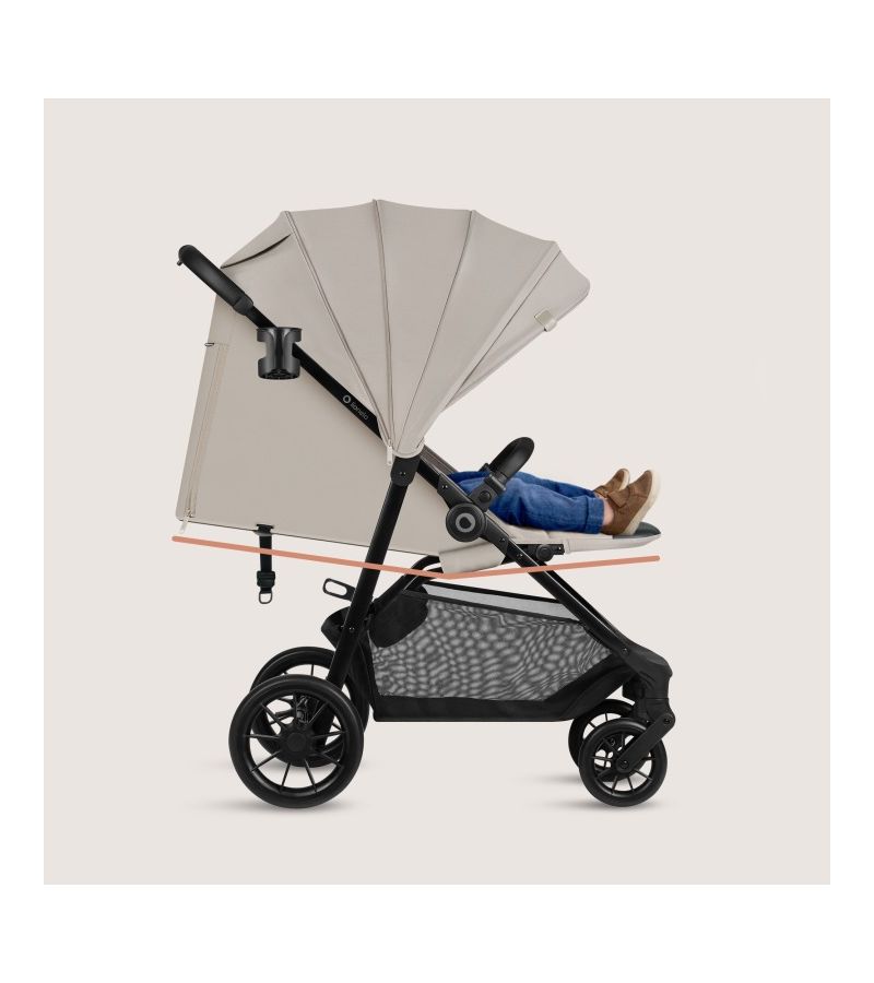 Lionelo Emerald Καρότσι Ταξιδίου έως 22kg Beige Sand