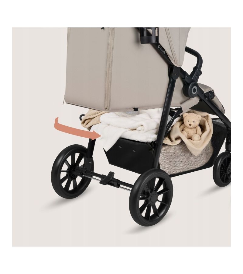 Lionelo Emerald Καρότσι Ταξιδίου έως 22kg Beige Sand