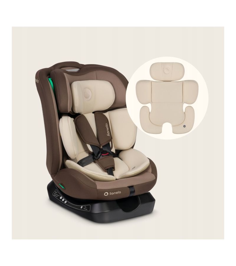 Lionelo Aart i-size Κάθισμα Αυτοκινήτου 40-150cm Beige Chocolate