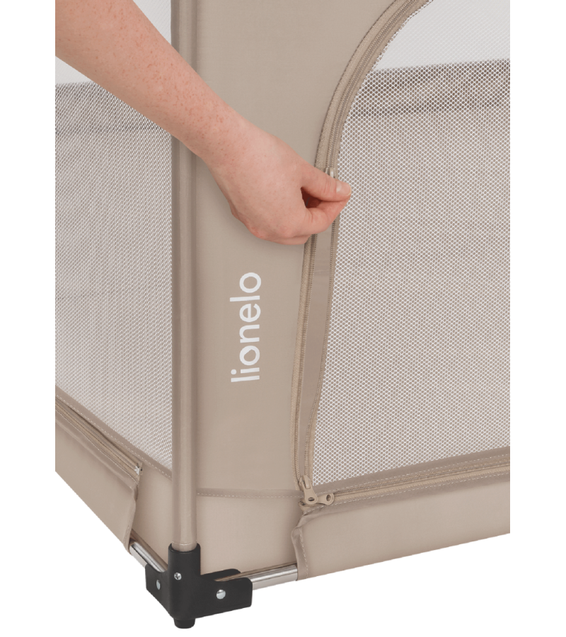 Lionelo Florence XL Easy Fold Πάρκο 180X200cm Beige Sand