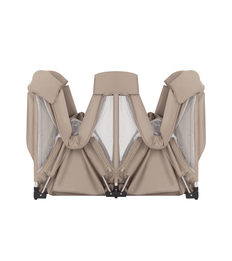 Lionelo Florence XL Easy Fold Πάρκο 180X200cm Beige Sand