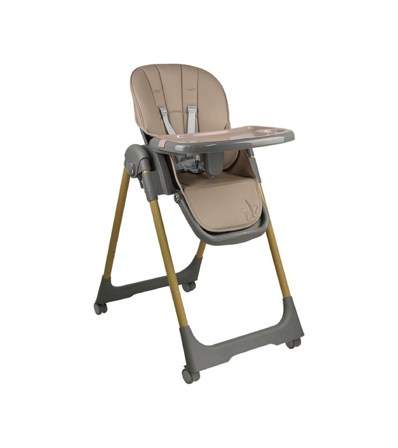 Καρέκλα Φαγητού BEBE STARS Milk Beige 866-182