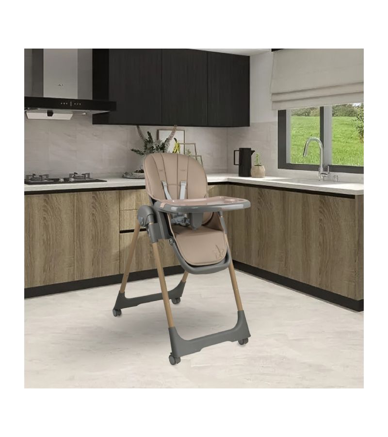 Καρέκλα Φαγητού BEBE STARS Milk Beige 866-182