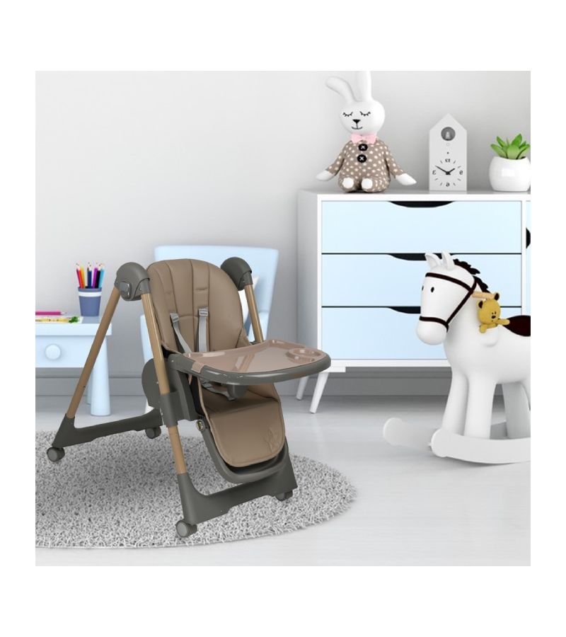 Καρέκλα Φαγητού BEBE STARS Milk Beige 866-182