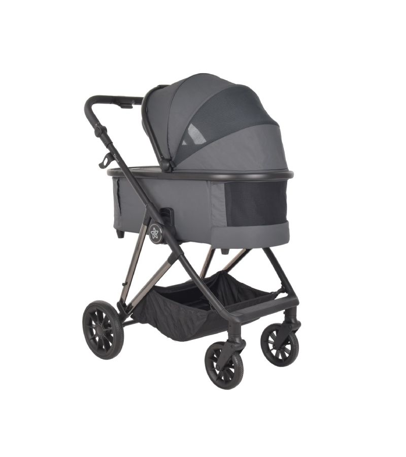 Πολυκαρότσι 3 σε 1 BEBE STARS Dione Titanium Grey 334-186