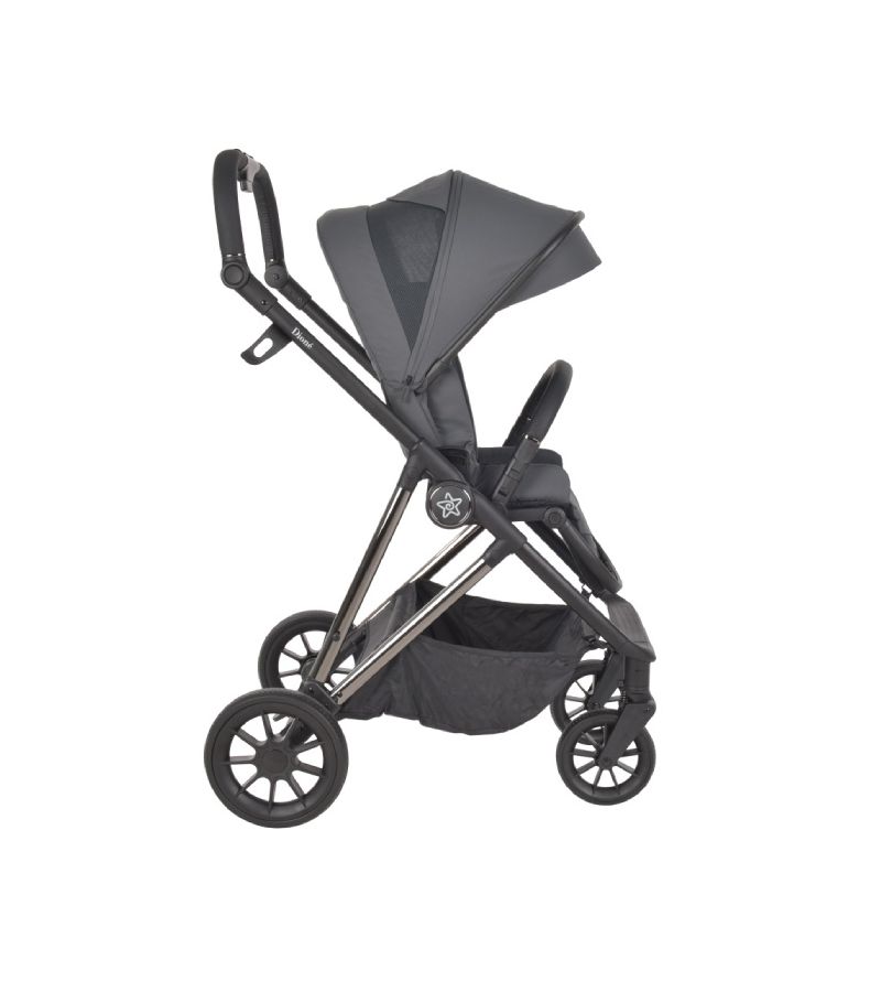 Πολυκαρότσι 3 σε 1 BEBE STARS Dione Titanium Grey 334-186