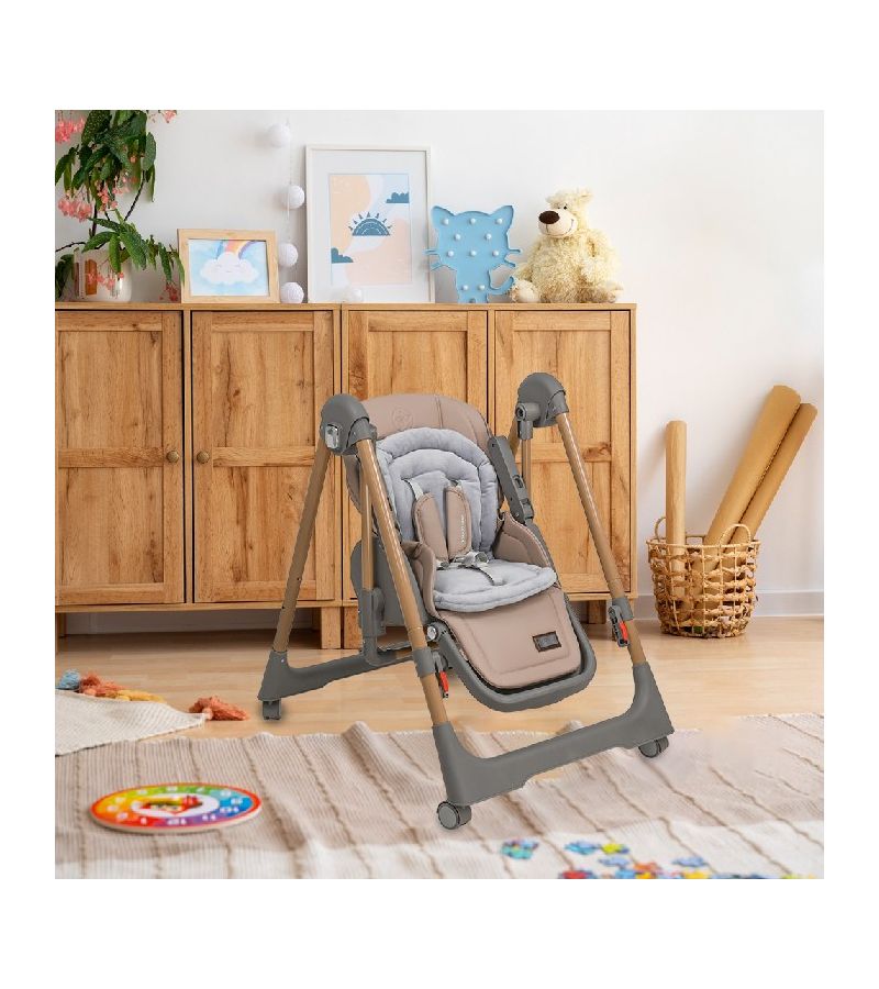 Καρέκλα Φαγητού BEBE STARS Nuovo 2in1 Mocha 867-182