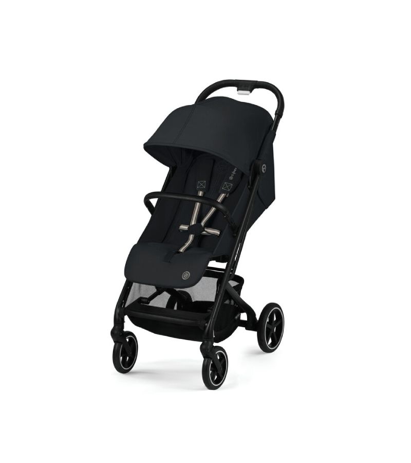 Cybex Beezy Magic Black Σετ Καροτσιού 2 σε 1 με Aton B2, Βάση Isofix 