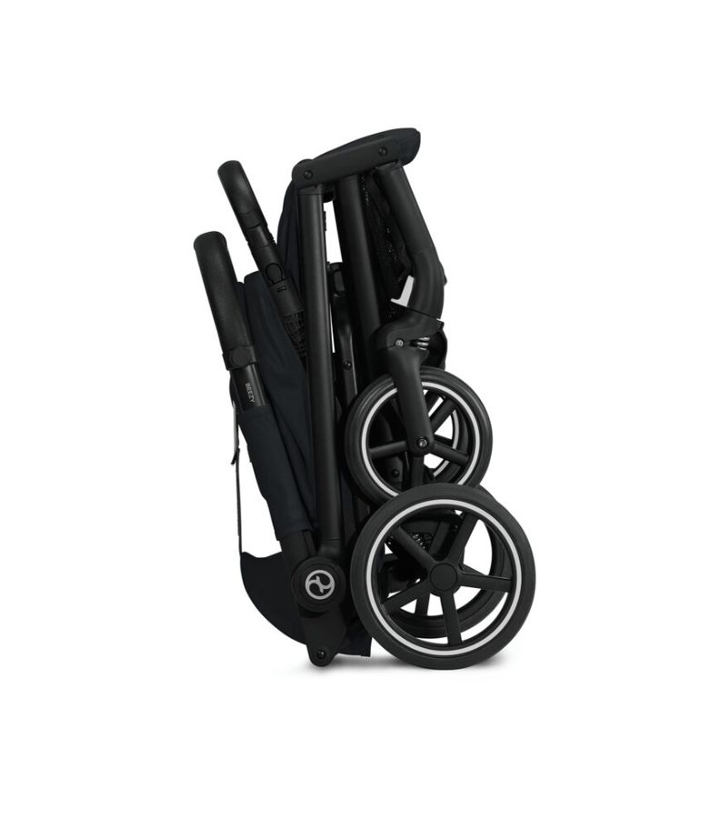 Cybex Beezy Magic Black Σετ Καροτσιού 2 σε 1 με Aton B2, Βάση Isofix 