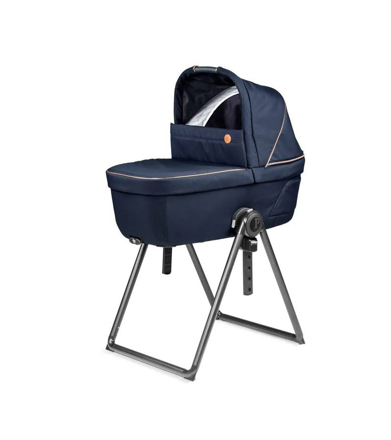 Πορτ-μπεμπέ Peg Perego Culla Belvedere Blue Shine με βάση