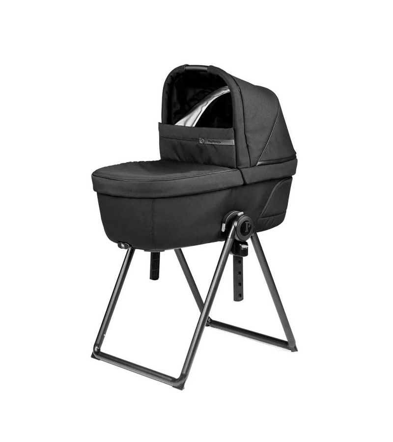 Πορτ-μπεμπέ Peg Perego Culla Belvedere True Black με βάση