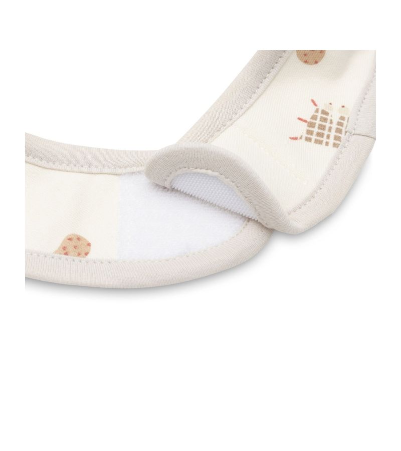JOLLEIN Σετ 5 Αδιάβροχες Σαλιάρες Animal Friends Multicolor με Velcro 029-566-68154