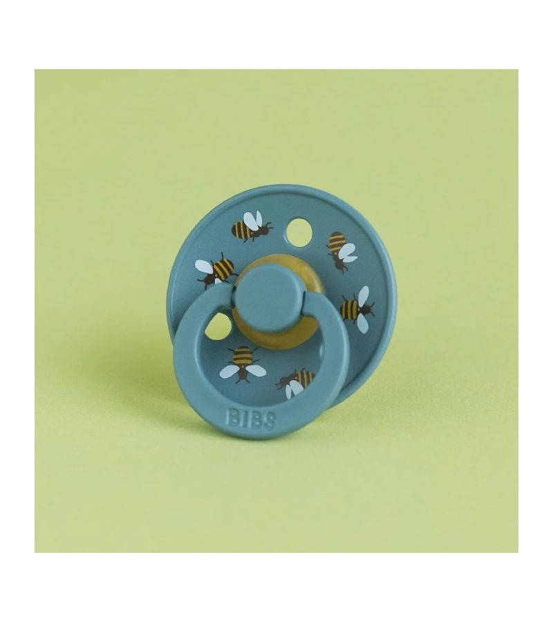 Πιπίλες BIBS STUDIO Colour Bumblebee - Mushroom/Sage 6+ μηνών 12024102
