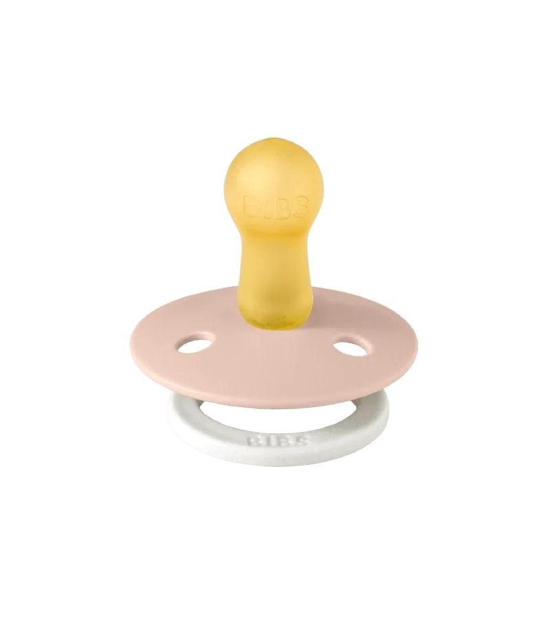Πιπίλες BIBS Colour GLOW Blush/Vanilla Latex 0+ μηνών 110243