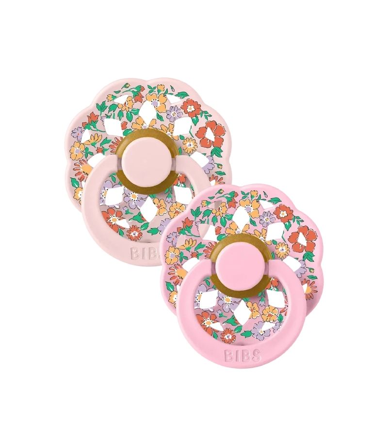 Πιπίλες BIBS X Liberty Boheme Oscar Meadow Blossom Mix 1 Latex 0+ μηνών 23035102
