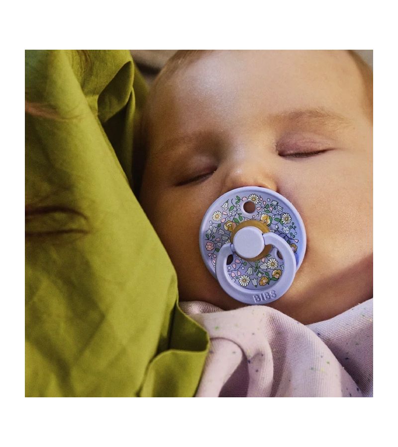 Πιπίλες BIBS x LIBERTY 2τμχ Latex Chloe Meadow Ivory Mix 1 (0+ μηνών) 11035101