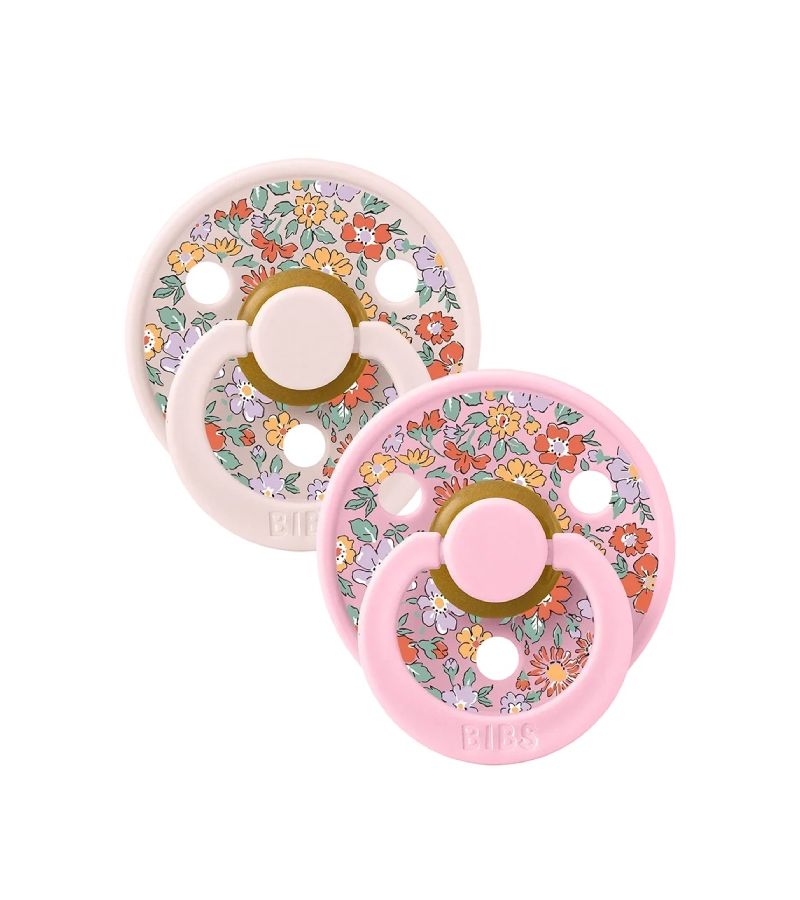 Πιπίλες BIBS x LIBERTY 2τμχ Latex Oscar Meadow Petal Mix 1 (0+ μηνών) 11035102