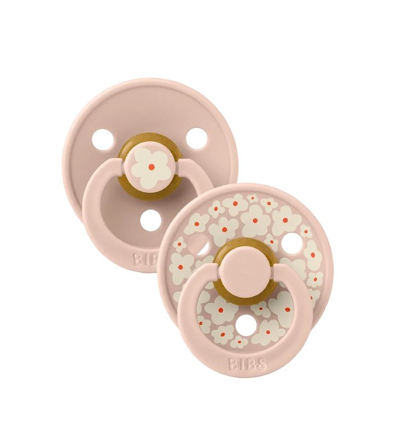 Πιπίλες BIBS STUDIO Colour Jasmine Blush Mix 1 (0+ μηνών) 11017103