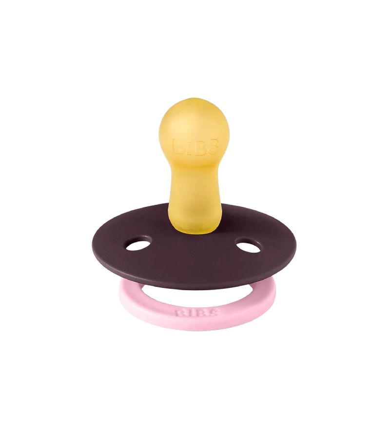 Πιπίλες BIBS Colour STUDIO Colour Fusion - Dusky Lilac Plum Mix Latex 0+ μηνών 11028105