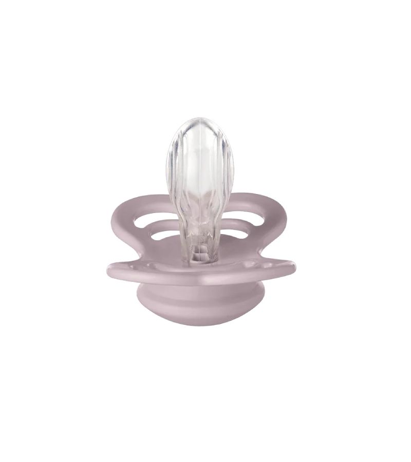 Πιπίλες BIBS Silicone Supreme Blossom/Dusky Lilac 0+μηνών 160422