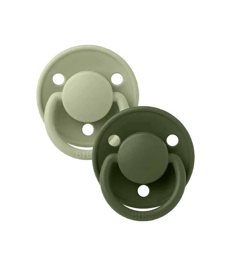 Πιπίλες BIBS 2τμχ Silicone Sage/Hunter Green ONE SIZE 150222