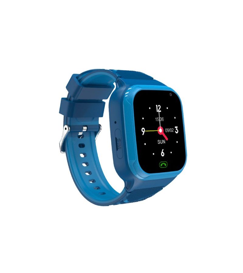 ZAZU Fun Smart Watch 4G/GPS Εντοπισμού Παιδιού & Βιντεοκλήση Μπλέ ZA-WATCH-02