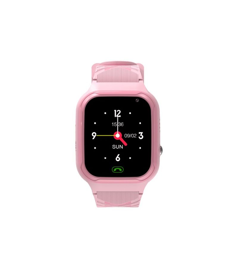 ZAZU Fun Smart Watch 4G/GPS Εντοπισμού Παιδιού & Βιντεοκλήση Ρόζ ZA-WATCH-02