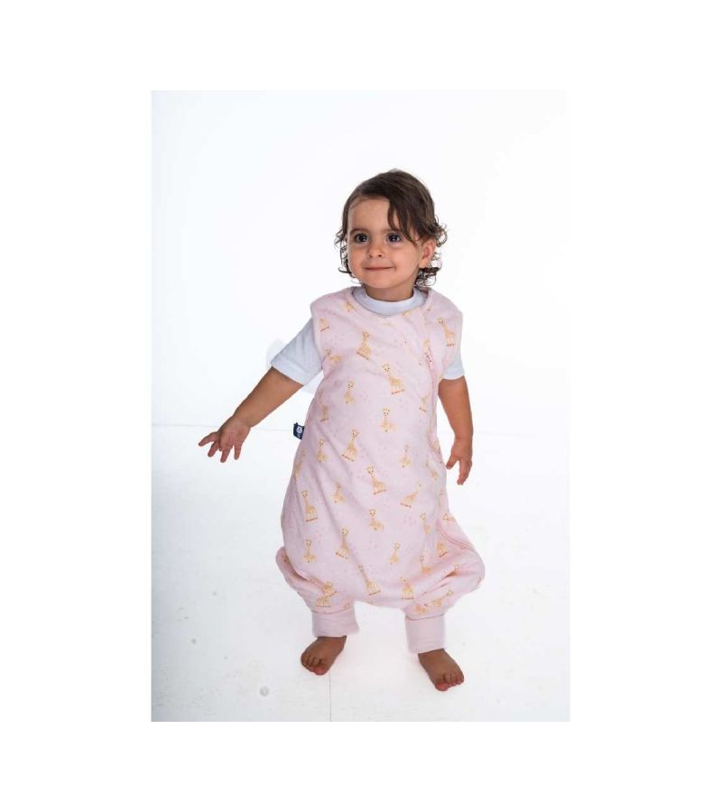 BABY BLISS Χειμωνιάτικος Υπνόσακος με πόδια BlissJump x Σόφι η Καμηλοπάρδαλη 2.5 tog 18-36 μηνών Pink BLISS-JMP-S008