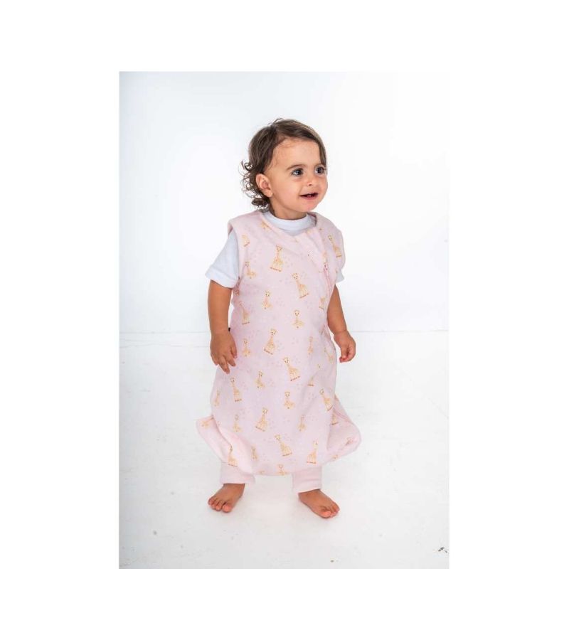 BABY BLISS Χειμωνιάτικος Υπνόσακος με πόδια BlissJump x Σόφι η Καμηλοπάρδαλη 2.5 tog 18-36 μηνών Pink BLISS-JMP-S008