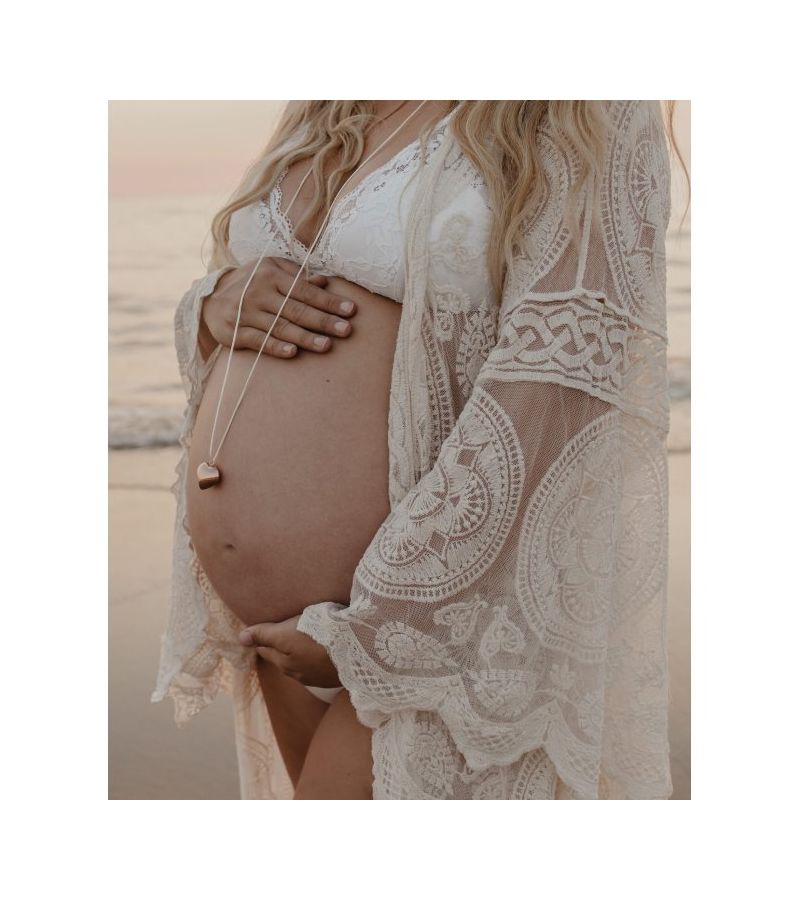 Μουσικό μενταγιόν εγκυμοσύνης PROUD MAMA Sofie Silver Καρδιά PM-664